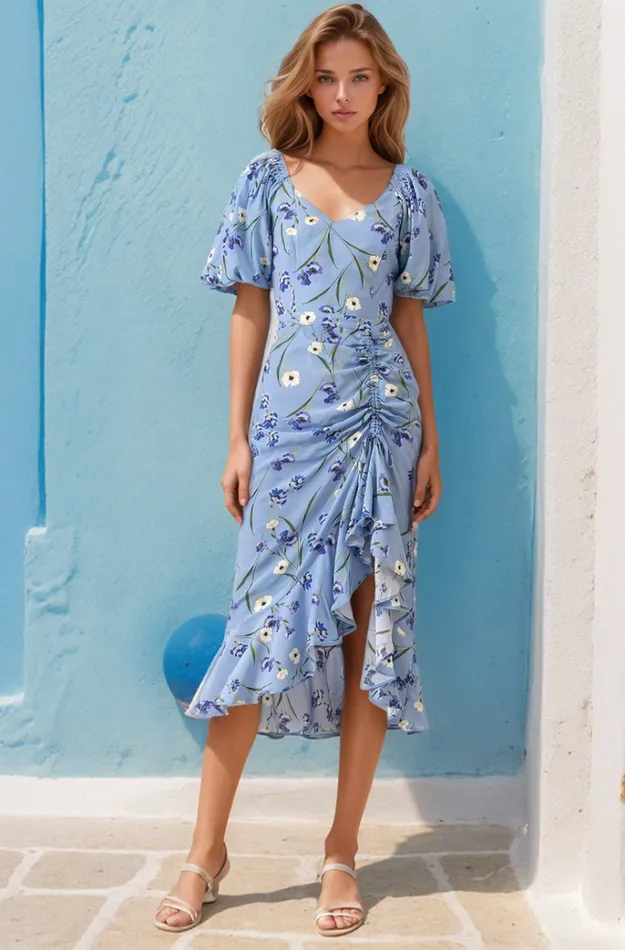 Women Dresses YUMI KIM LENORA MIDI DRESS Meadow Mist