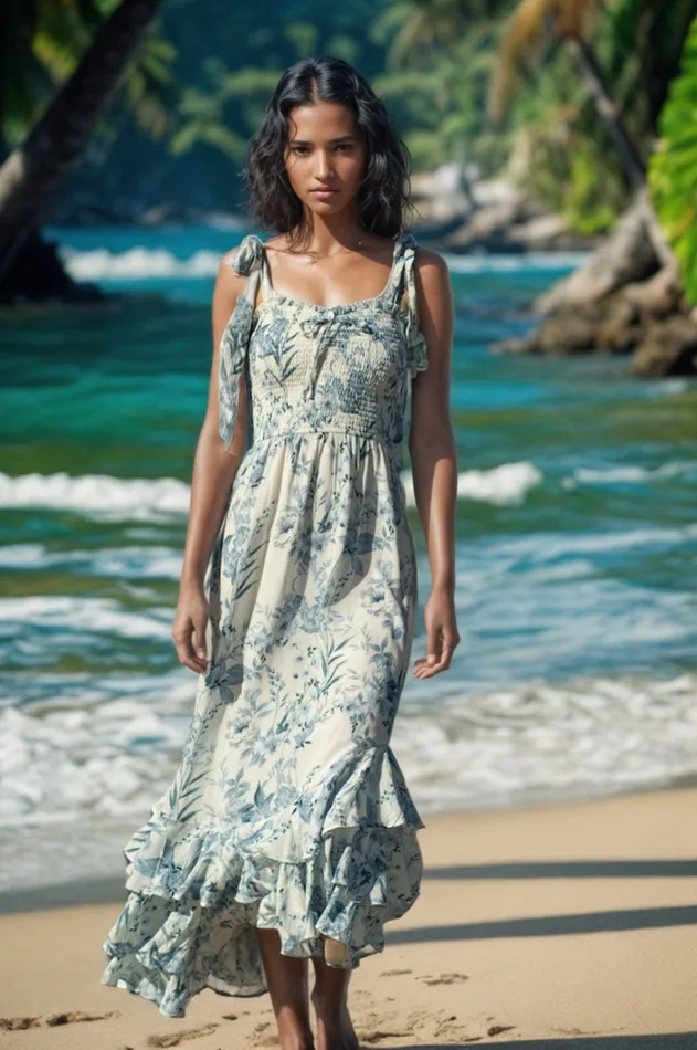 Women Dresses YUMI KIM TRISHA DRESS Lunar Garden Cyan Women Dresses YUMI KIM TRISHA DRESS Lunar Garden Cyan