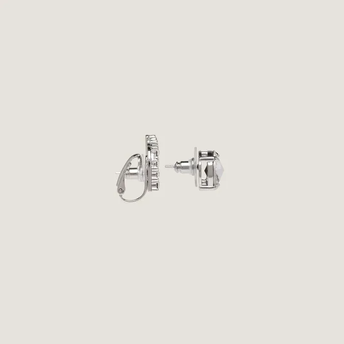 Women Earrings Miu Miu Crystal Earrings Steelcrystal Women Earrings Miu Miu Crystal Earrings Steelcrystal