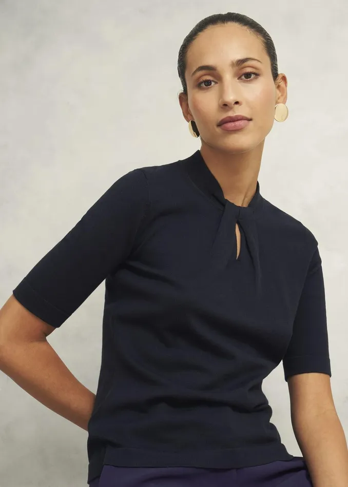 Women Effie Jumper Hobbs Navy Hobbs Tops
