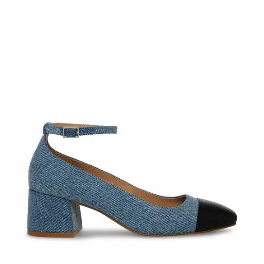 Women ELI DENIM MULTI Denim Multi Steve Madden Heels