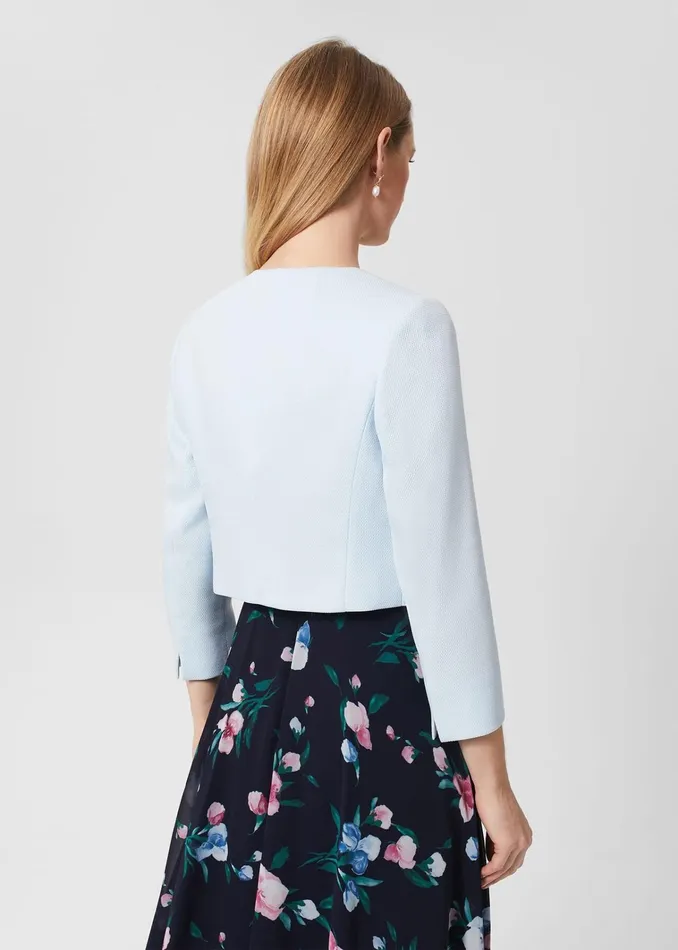 Women Elize Jacket Pale Blue Hobbs Coats and Jackets