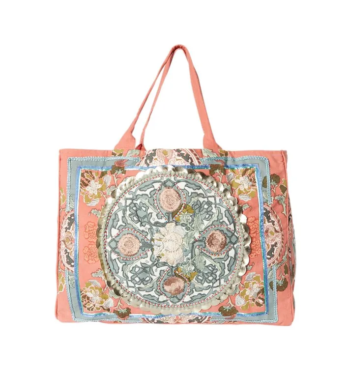 Women Embroidered Patterned Bag 8211 Multicolour Print Promod Bags