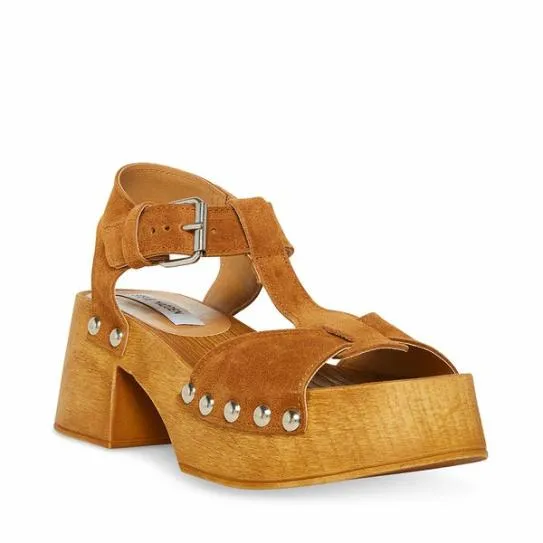 Women EMMILYN CHESTNUT SUEDE Chestnut Suede Steve Madden Heels Women EMMILYN CHESTNUT SUEDE Chestnut Suede Steve Madden Heels