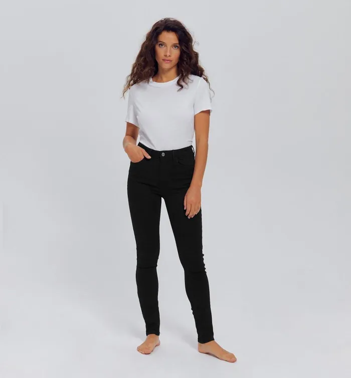 Women Ernest PushUp Skinny Jeans 8211 Black Promod Jeans Women Ernest PushUp Skinny Jeans 8211 Black Promod Jeans