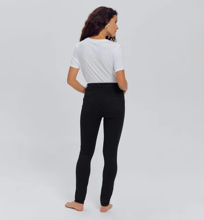 Women Ernest PushUp Skinny Jeans 8211 Black Promod Jeans Women Ernest PushUp Skinny Jeans 8211 Black Promod Jeans
