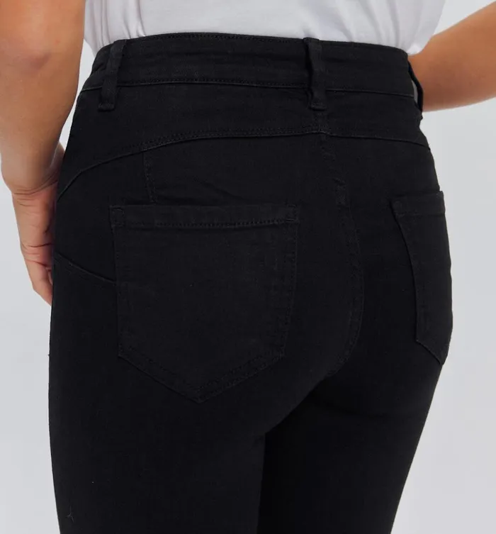 Women Ernest PushUp Skinny Jeans 8211 Black Promod Jeans Women Ernest PushUp Skinny Jeans 8211 Black Promod Jeans