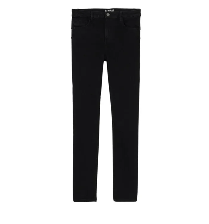 Women Ernest PushUp Skinny Jeans 8211 Black Promod Jeans Women Ernest PushUp Skinny Jeans 8211 Black Promod Jeans