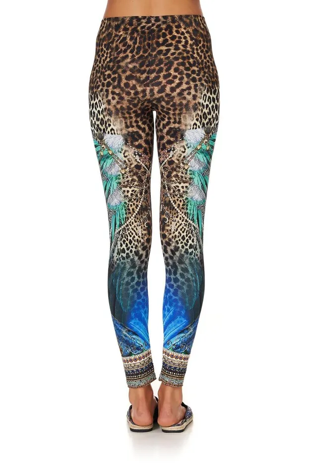 Women Extended Sizes Camilla Leggings Animal Army