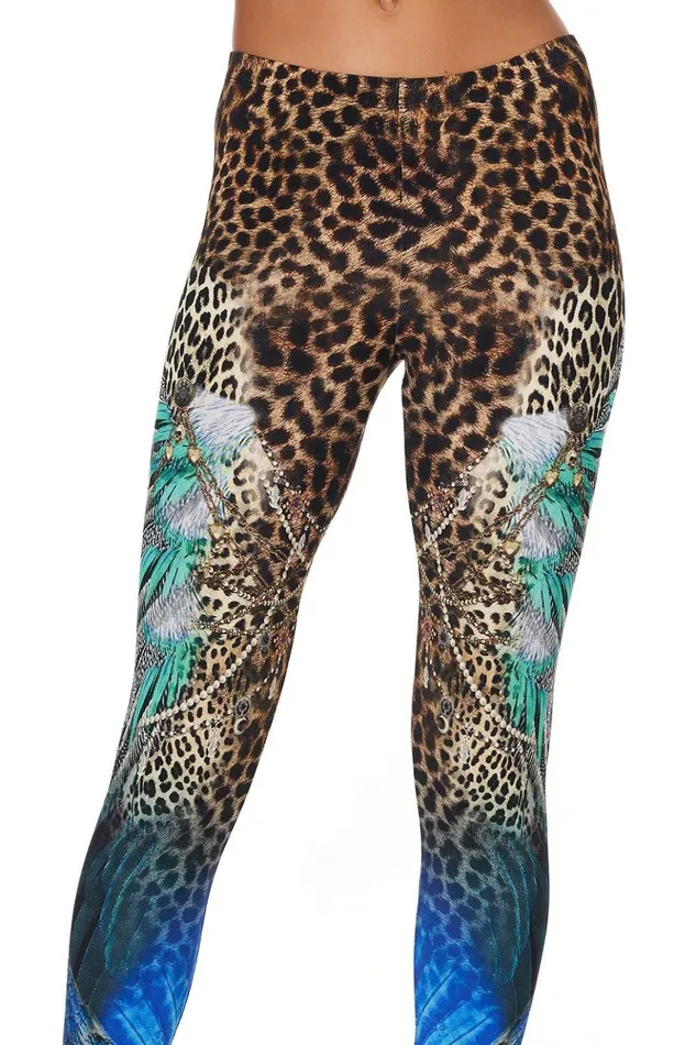 Women Extended Sizes Camilla Leggings Animal Army