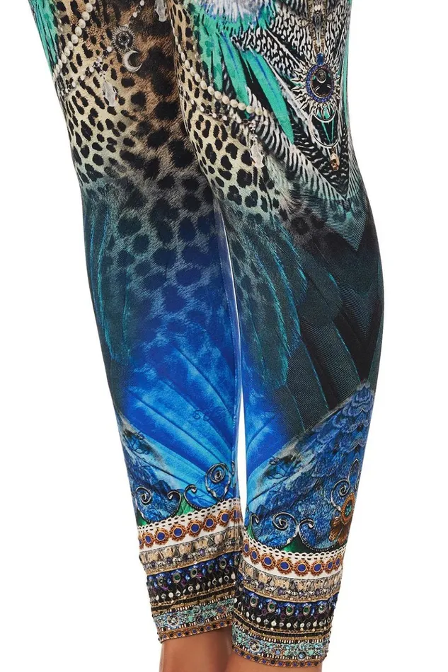 Women Extended Sizes Camilla Leggings Animal Army