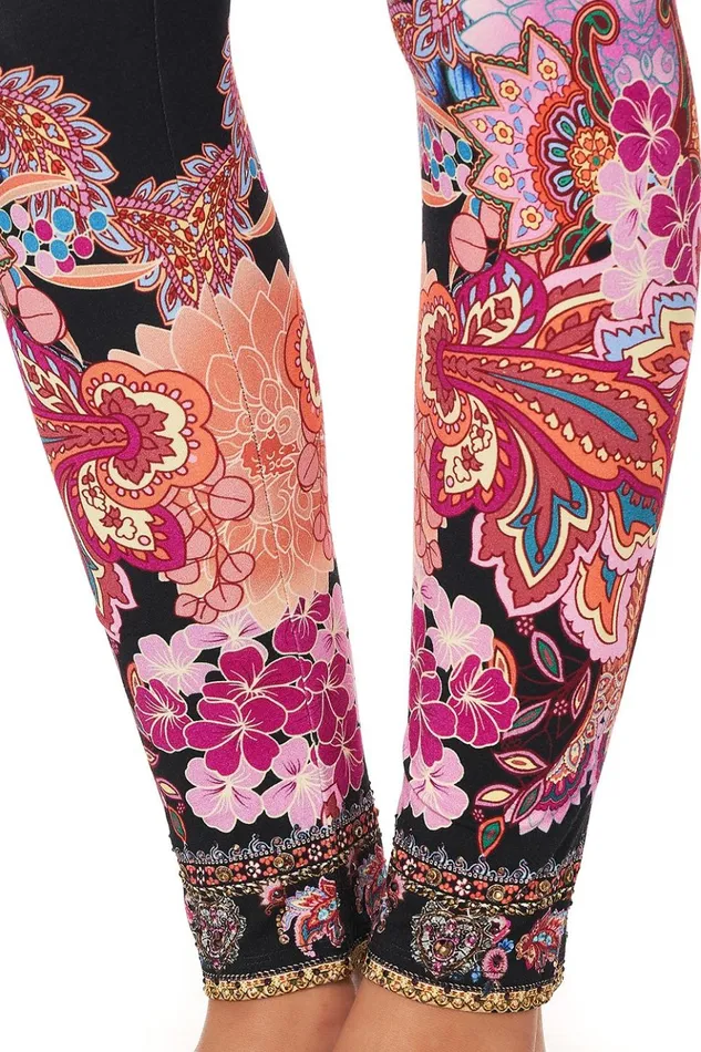 Women Extended Sizes Camilla Leggings Swinging Sixties