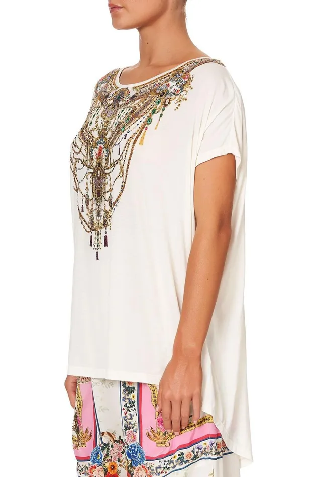 Women Extended Sizes Camilla Loose Fit Tee By The Meadow
