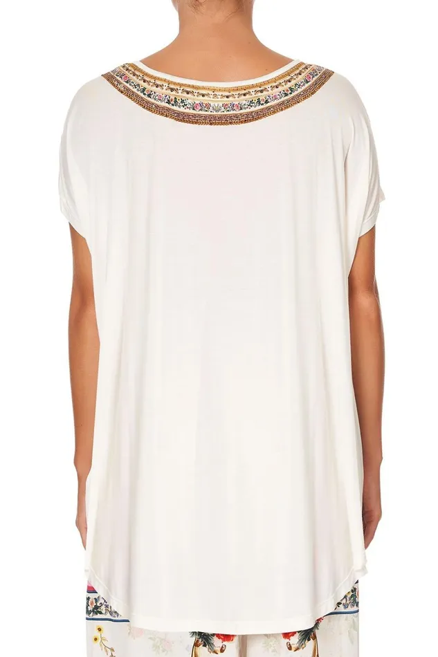 Women Extended Sizes Camilla Loose Fit Tee By The Meadow