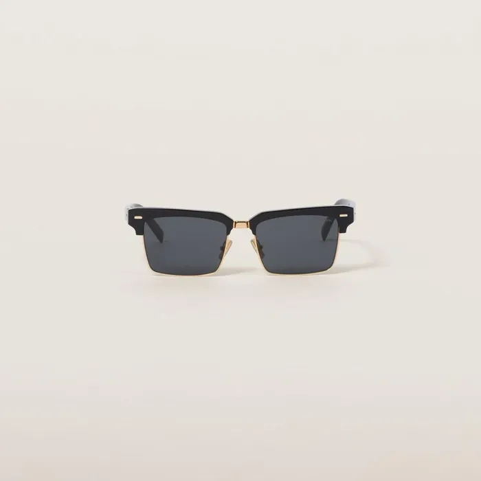 Women Eyewear Miu Miu Miu Miu Runway Sunglasses Slate Gray Lenses