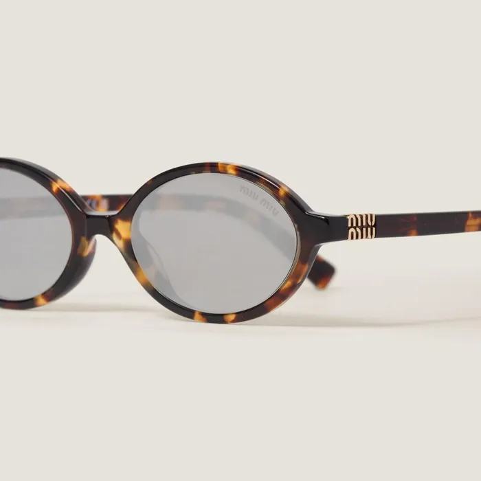 Women Eyewear Miu Miu Miu Regard Sunglasses Chromeplated Lenses Women Eyewear Miu Miu Miu Regard Sunglasses Chromeplated Lenses