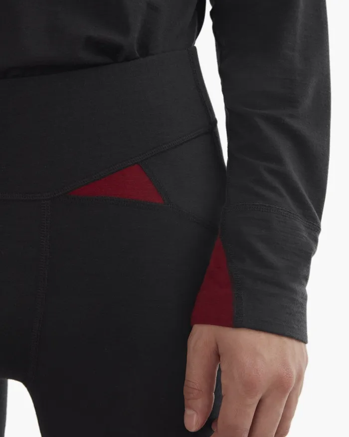 Women Fafne Activity Baselayer Pants Raven Klttermusen Base Layers
