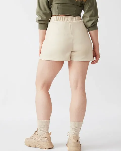 Women FAUX THE RECORD SHORT BONE Bone Steve Madden Bottoms Women FAUX THE RECORD SHORT BONE Bone Steve Madden Bottoms