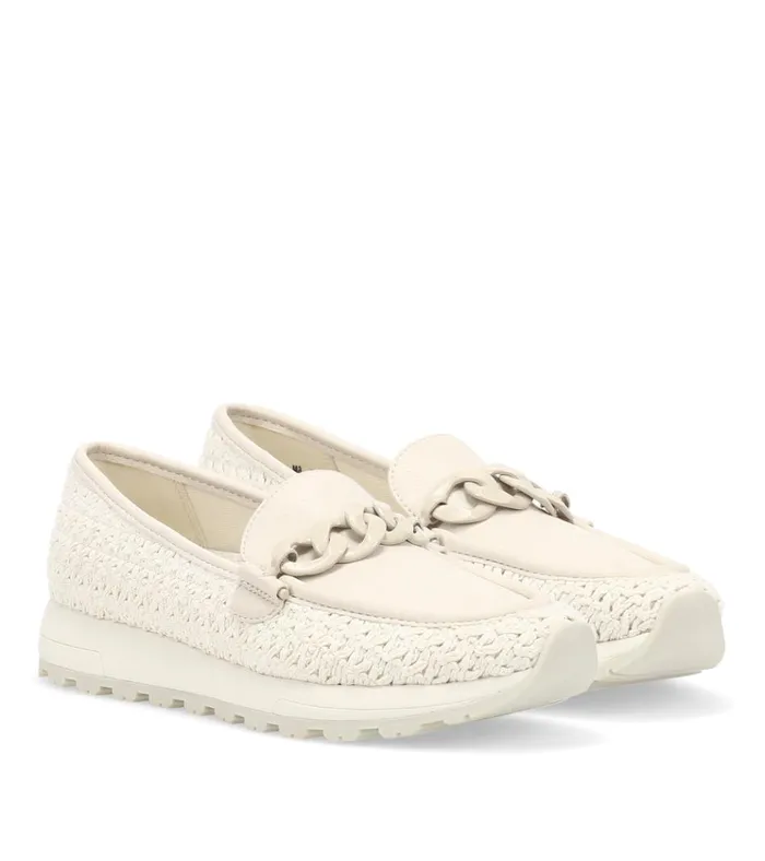 Women Gael Loafer Natural Crochet Baretraps Flats and Loafers