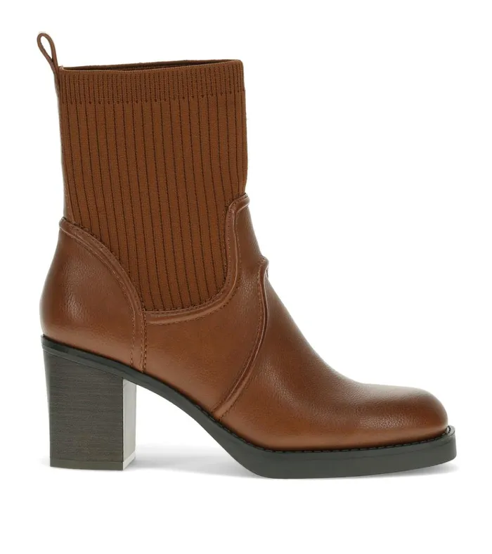Women Galatia Heeled Midi Boot Walnut Baretraps Booties