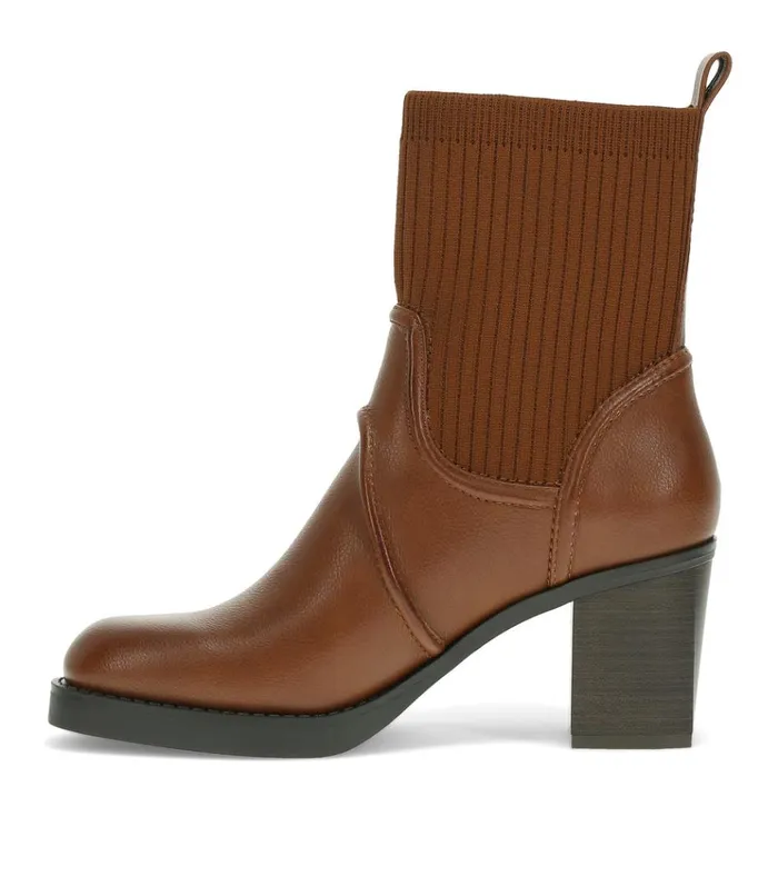 Women Galatia Heeled Midi Boot Walnut Baretraps Booties