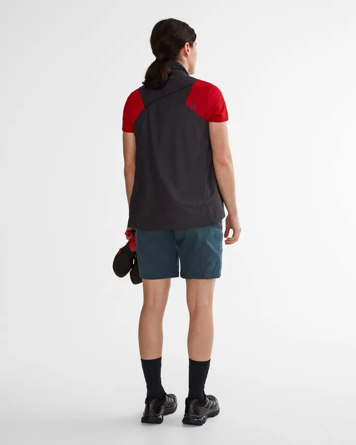 Women Gefjon Performance Shorts Midnight Blue Klttermusen Shorts
