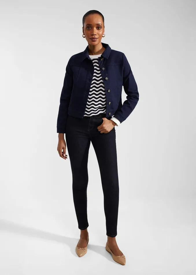 Women Gia Sculpting Jeans Indigo Hobbs Trousers