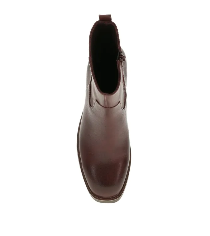 Women Giana Heeled Midi Boot Bloodstone Baretraps Booties