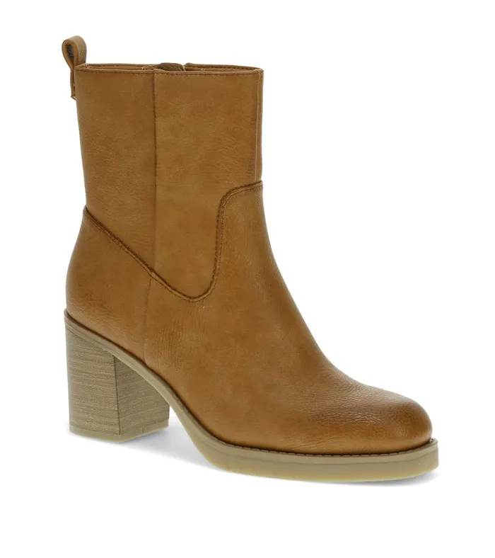 Women Giana Heeled Midi Boot Light Rust Baretraps Booties