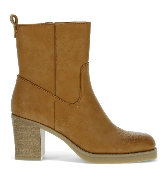 Women Giana Heeled Midi Boot Light Rust Baretraps Booties