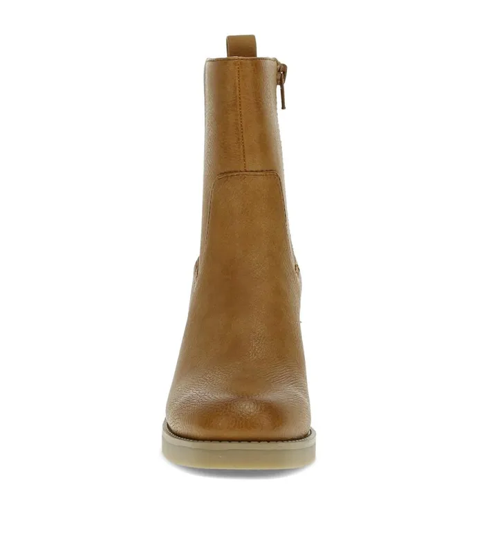 Women Giana Heeled Midi Boot Light Rust Baretraps Booties