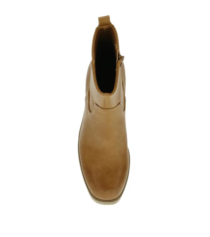 Women Giana Heeled Midi Boot Light Rust Baretraps Booties