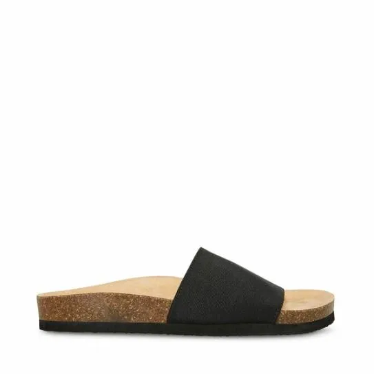 Women GRAVITY BLACK Black Steve Madden Sandals Women GRAVITY BLACK Black Steve Madden Sandals