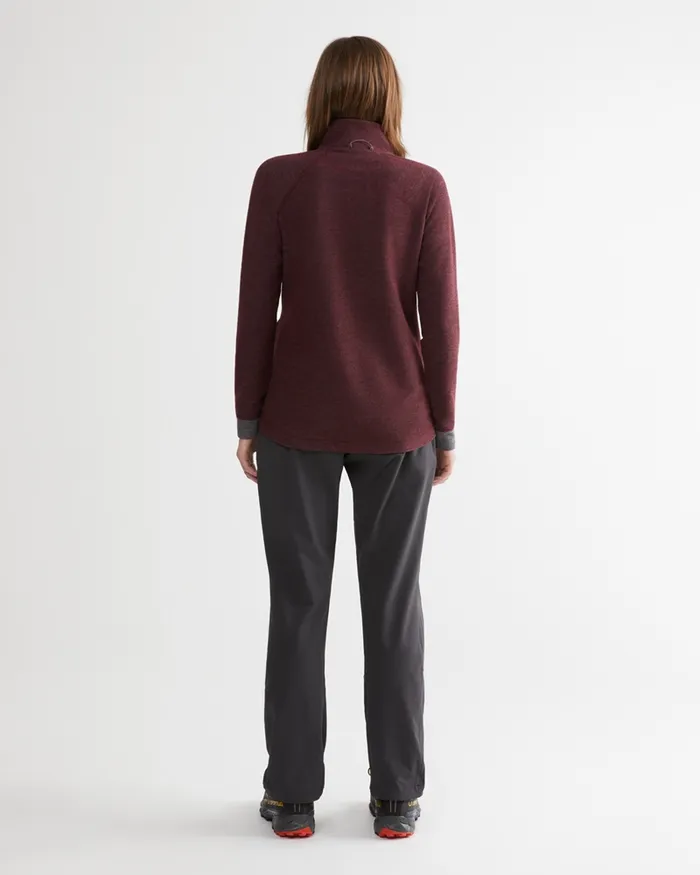 Women Hdur Zip Jacket Black Klttermusen Fleeces and Sweaters