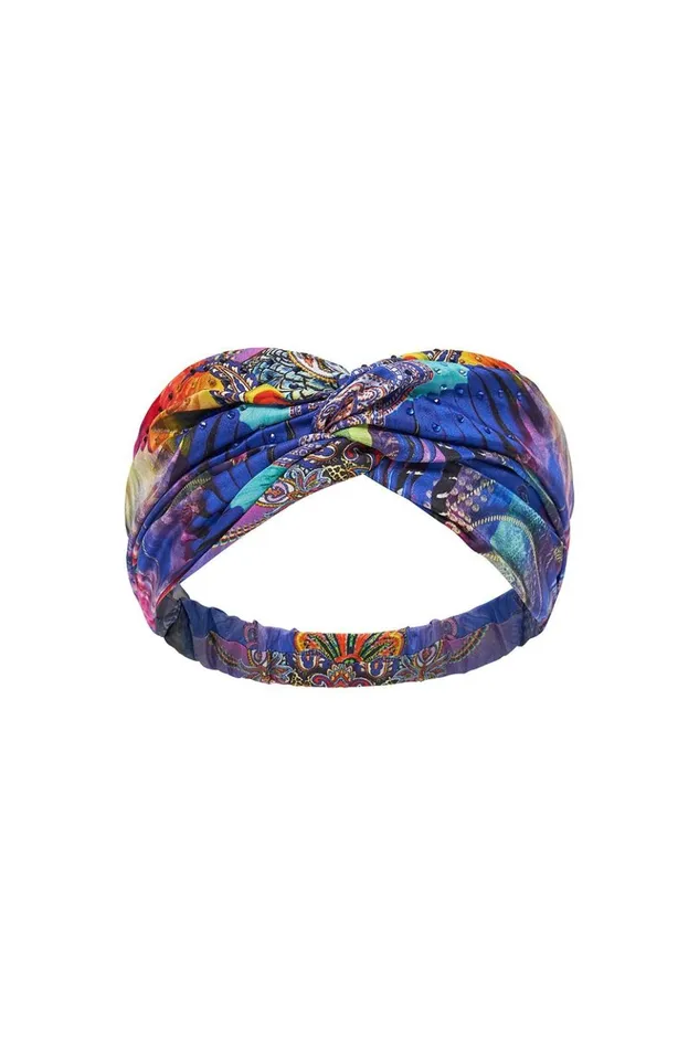 Women Hats And Hair Accessories Camilla Woven Twist Headband Psychedelica