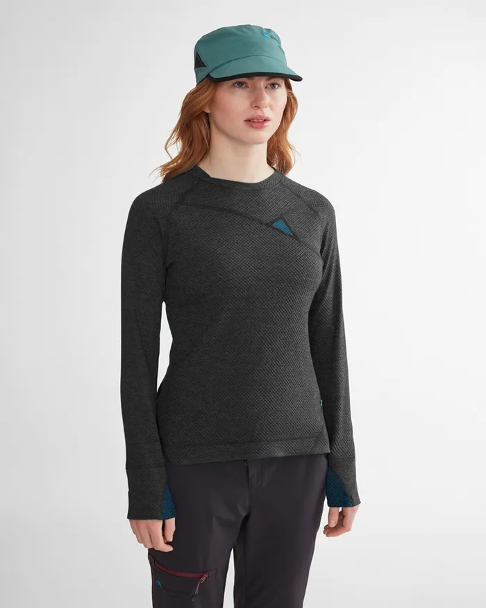 Women Huge Norna Mid Layer Olive Klttermusen Fleeces and Sweaters