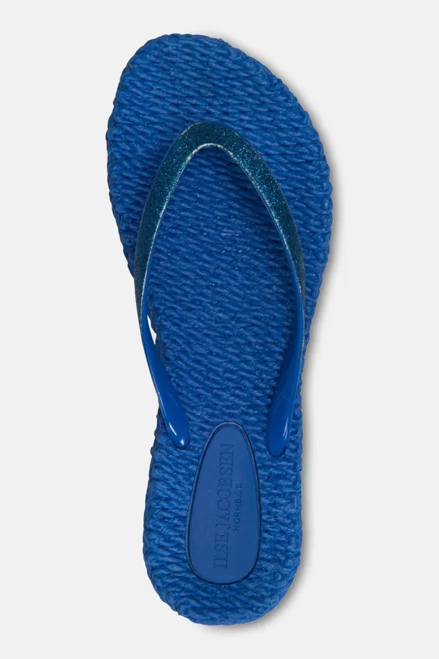 Women Ilse Jacobsen Flip Flops Flip Flop With Glitter 8211 Direct Blue Women Ilse Jacobsen Flip Flops Flip Flop With Glitter 8211 Direct Blue