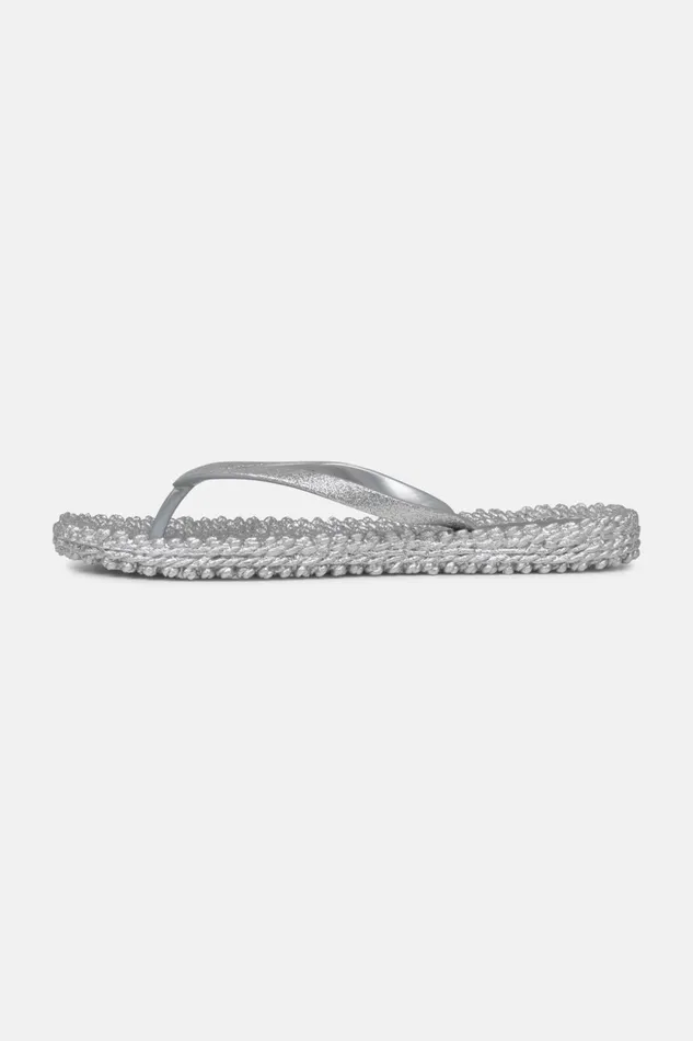 Women Ilse Jacobsen Flip Flops Flip Flop With Glitter 8211 Silver Women Ilse Jacobsen Flip Flops Flip Flop With Glitter 8211 Silver