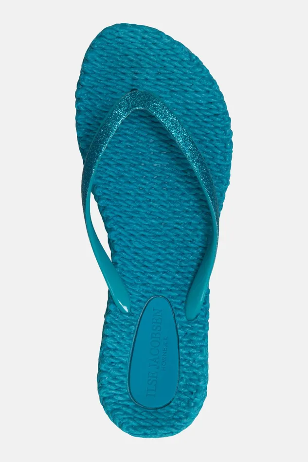 Women Ilse Jacobsen Flip Flops Flip Flop With Glitter 8211 Viridian Green Women Ilse Jacobsen Flip Flops Flip Flop With Glitter 8211 Viridian Green