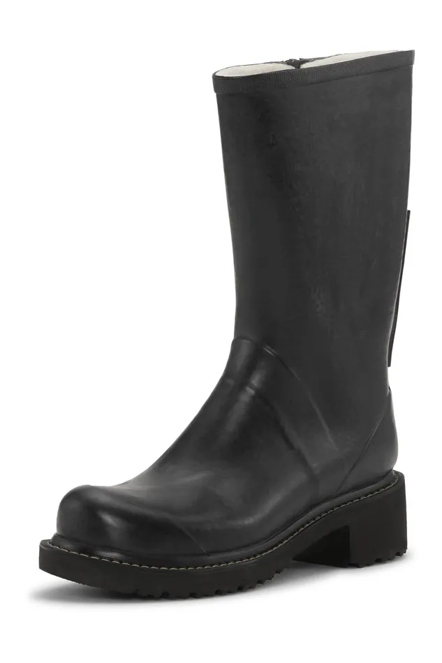 Women Ilse Jacobsen Rainboots Medium 34 Rubber Boots With Zip 8211 Black Women Ilse Jacobsen Rainboots Medium 34 Rubber Boots With Zip 8211 Black