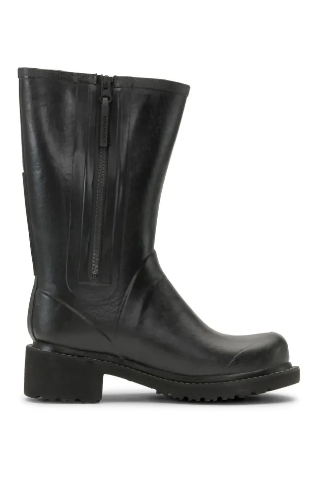 Women Ilse Jacobsen Rainboots Medium 34 Rubber Boots With Zip 8211 Black Women Ilse Jacobsen Rainboots Medium 34 Rubber Boots With Zip 8211 Black