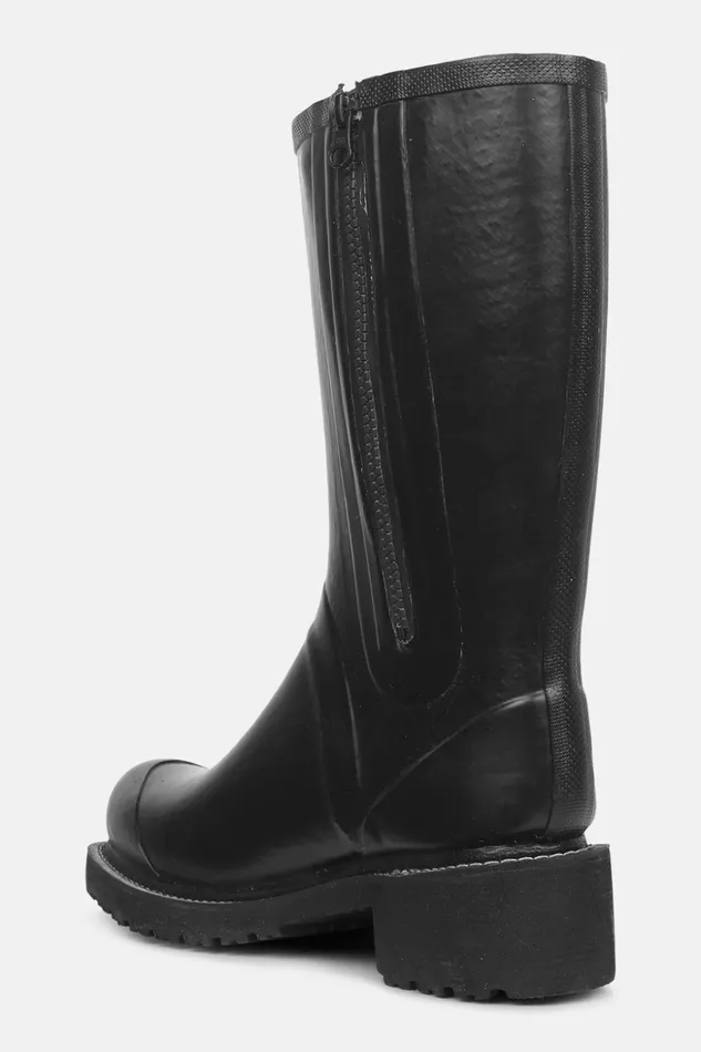 Women Ilse Jacobsen Rainboots Medium 34 Rubber Boots With Zip 8211 Black Women Ilse Jacobsen Rainboots Medium 34 Rubber Boots With Zip 8211 Black