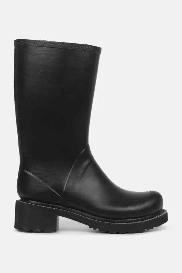 Women Ilse Jacobsen Rainboots Medium 34 Rubber Boots With Zip 8211 Black Women Ilse Jacobsen Rainboots Medium 34 Rubber Boots With Zip 8211 Black