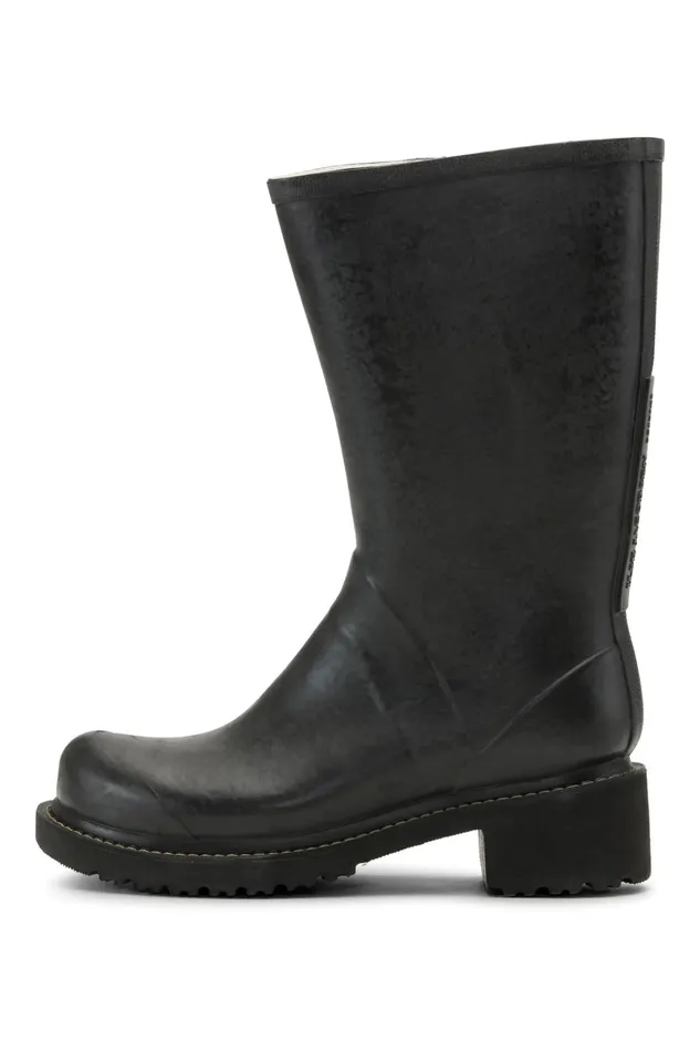 Women Ilse Jacobsen Rainboots Medium 34 Rubber Boots With Zip 8211 Black Women Ilse Jacobsen Rainboots Medium 34 Rubber Boots With Zip 8211 Black