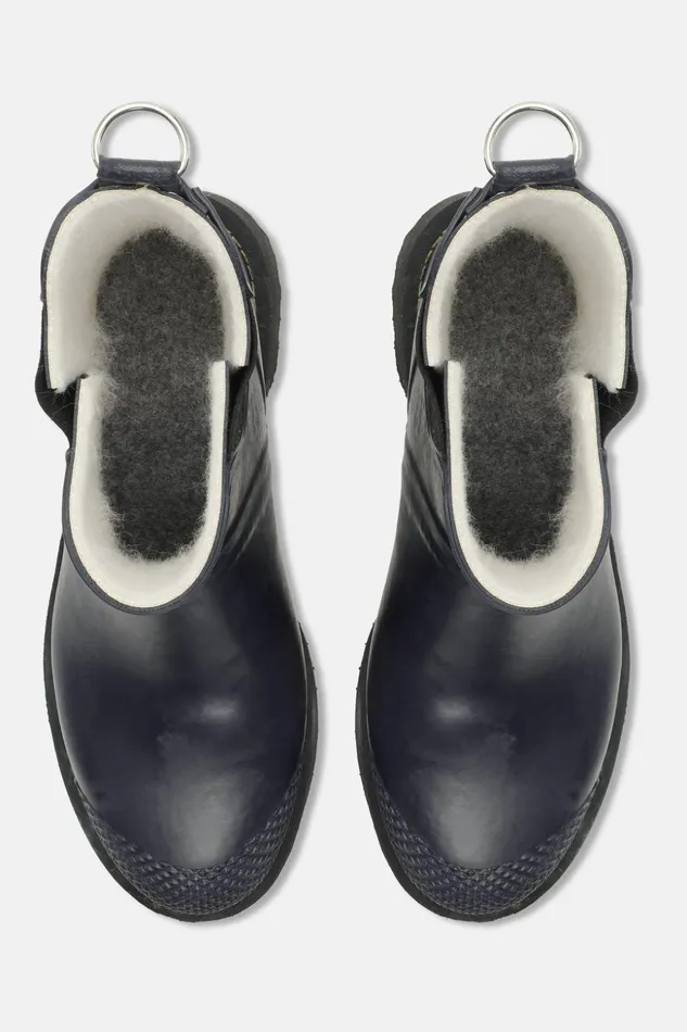 Women Ilse Jacobsen Rainboots Short Short Rubber Boots With High Heel 8211 Dark Indigo Women Ilse Jacobsen Rainboots Short Short Rubber Boots With High Heel 8211 Dark Indigo