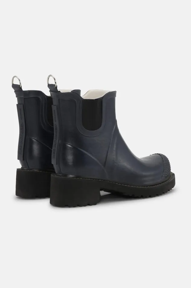 Women Ilse Jacobsen Rainboots Short Short Rubber Boots With High Heel 8211 Dark Indigo Women Ilse Jacobsen Rainboots Short Short Rubber Boots With High Heel 8211 Dark Indigo