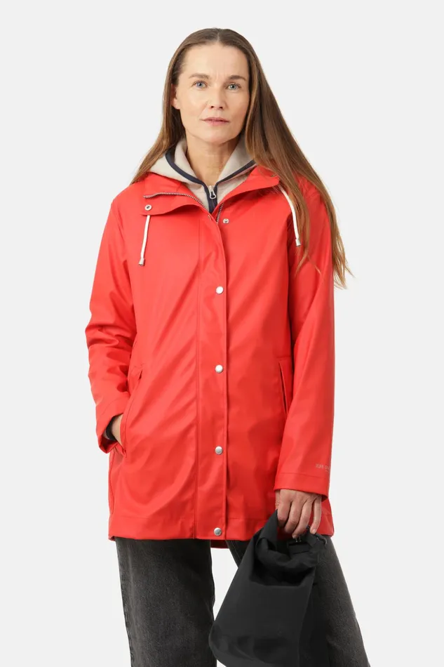 Women Ilse Jacobsen Raincoats Rain Jacket 8211 Fire Women Ilse Jacobsen Raincoats Rain Jacket 8211 Fire