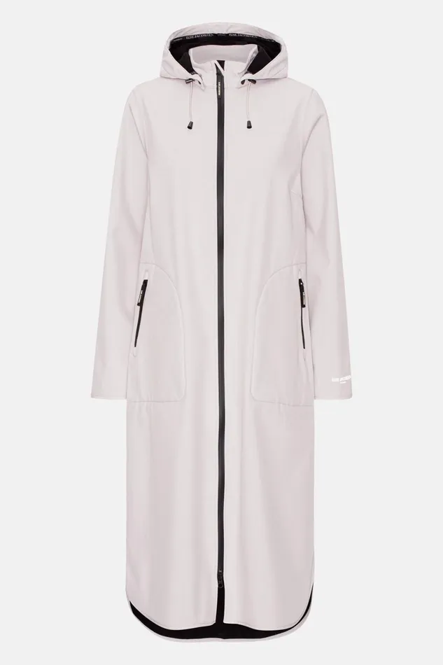 Women Ilse Jacobsen Raincoats Raincoat 8211 Concrete