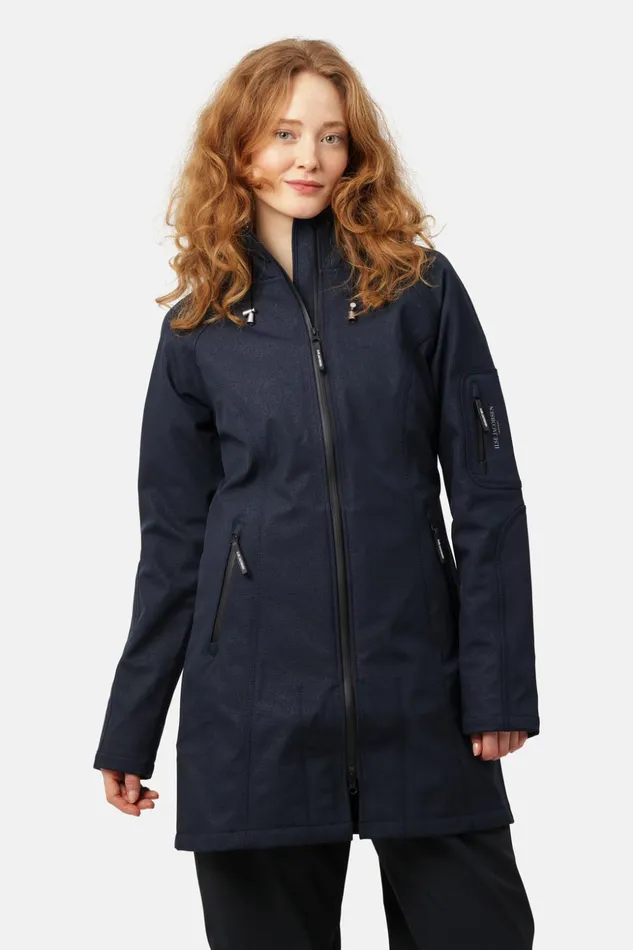 Women Ilse Jacobsen Raincoats Raincoat 8211 Dark Indigo