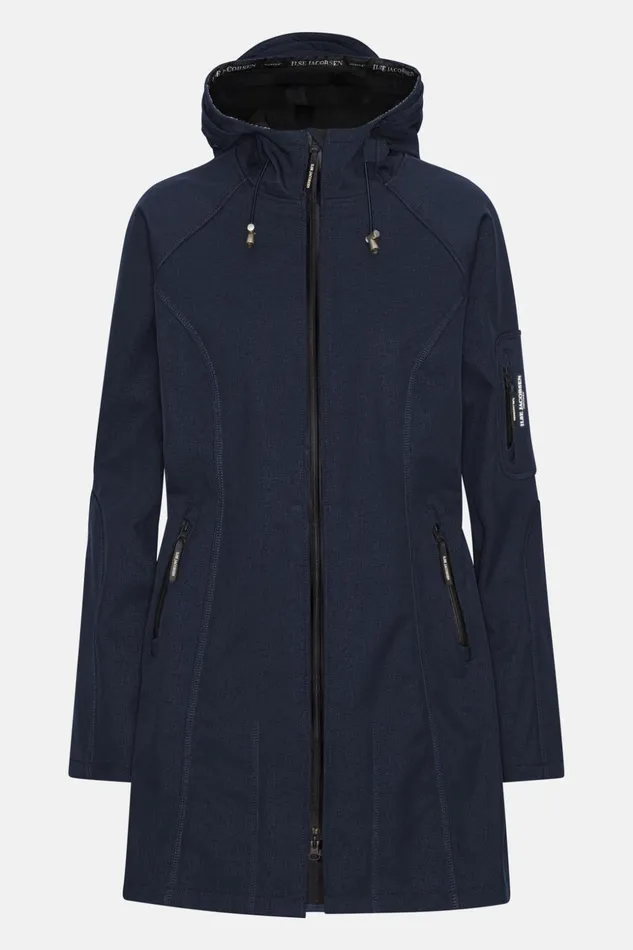 Women Ilse Jacobsen Raincoats Raincoat 8211 Dark Indigo